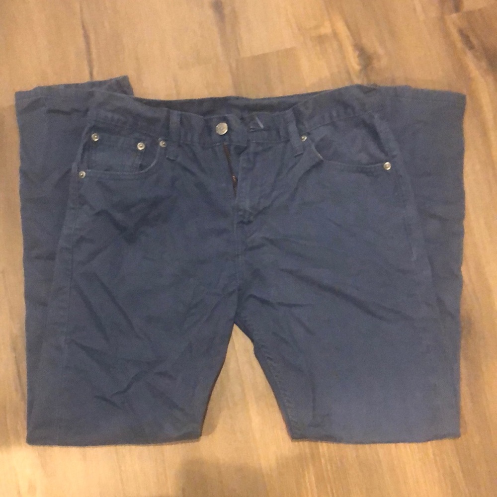 Levi’s 508s. Colored denim (indigo)
